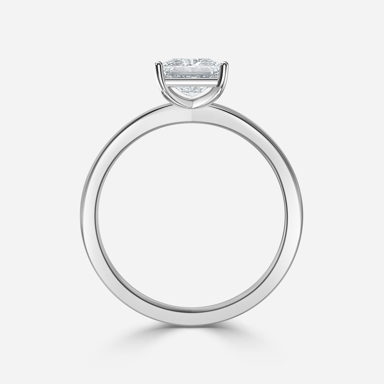 Ella White Gold Engagement Ring