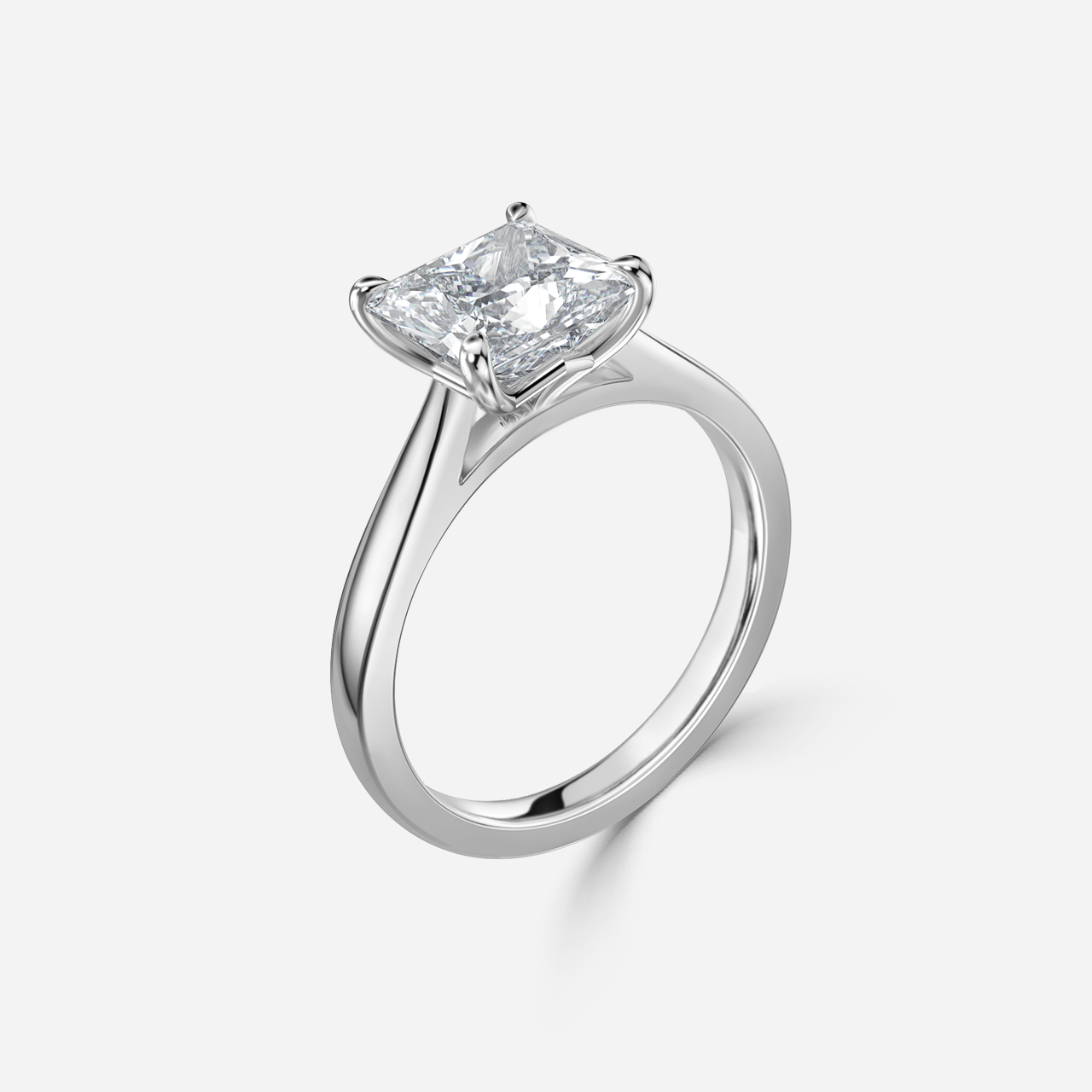 Tulip basket sale engagement ring