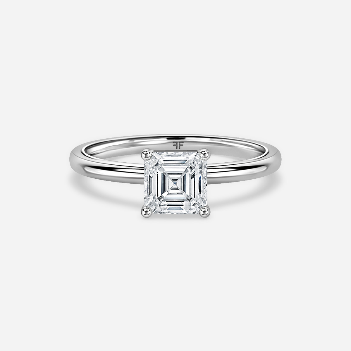 Una Platinum Engagement Ring