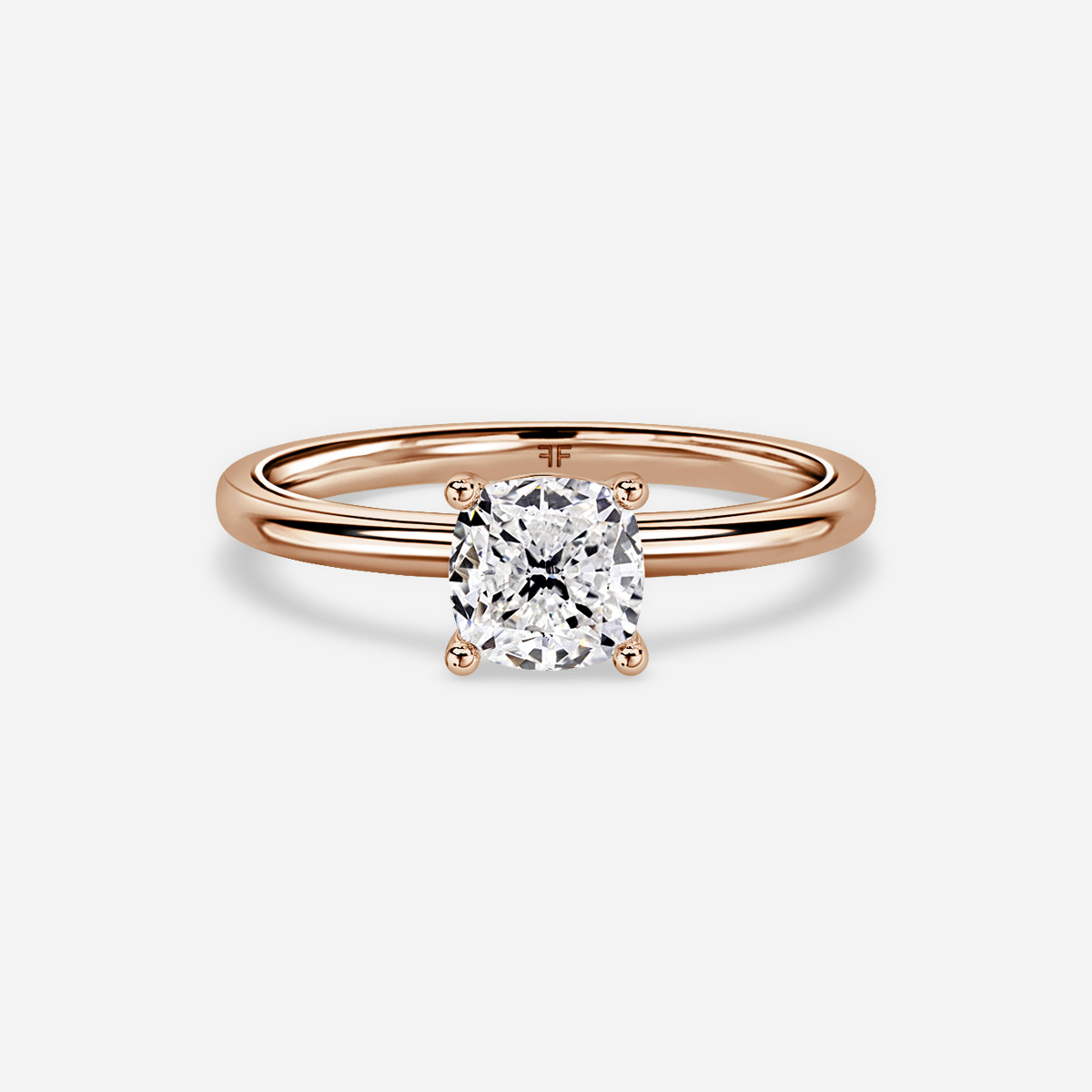 Una Rose Gold Engagement Ring