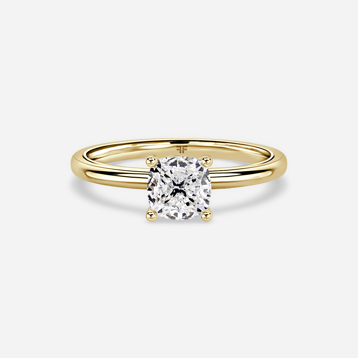 Una Yellow Gold Engagement Ring