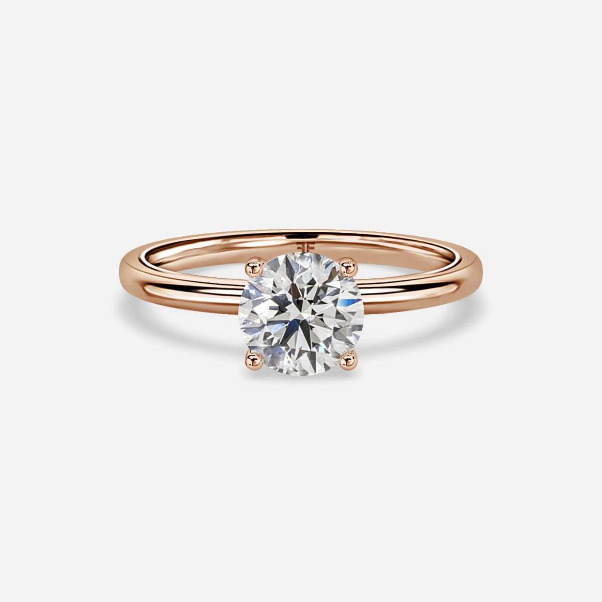 Una Rose Gold Engagement Ring