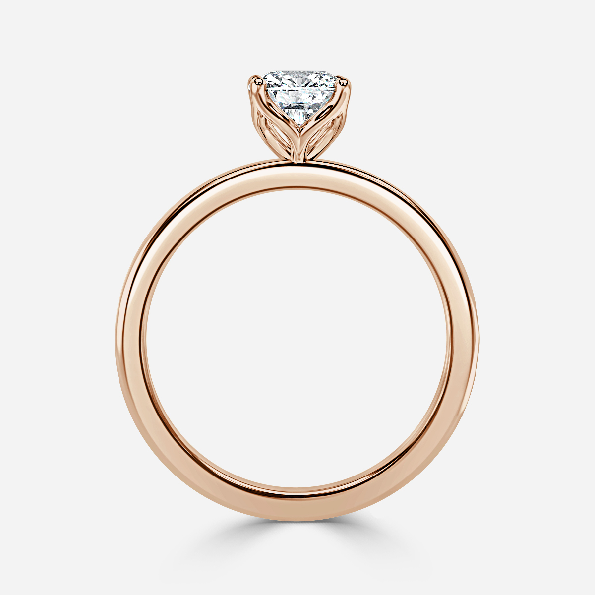 Delaila Rose Gold Engagement Ring