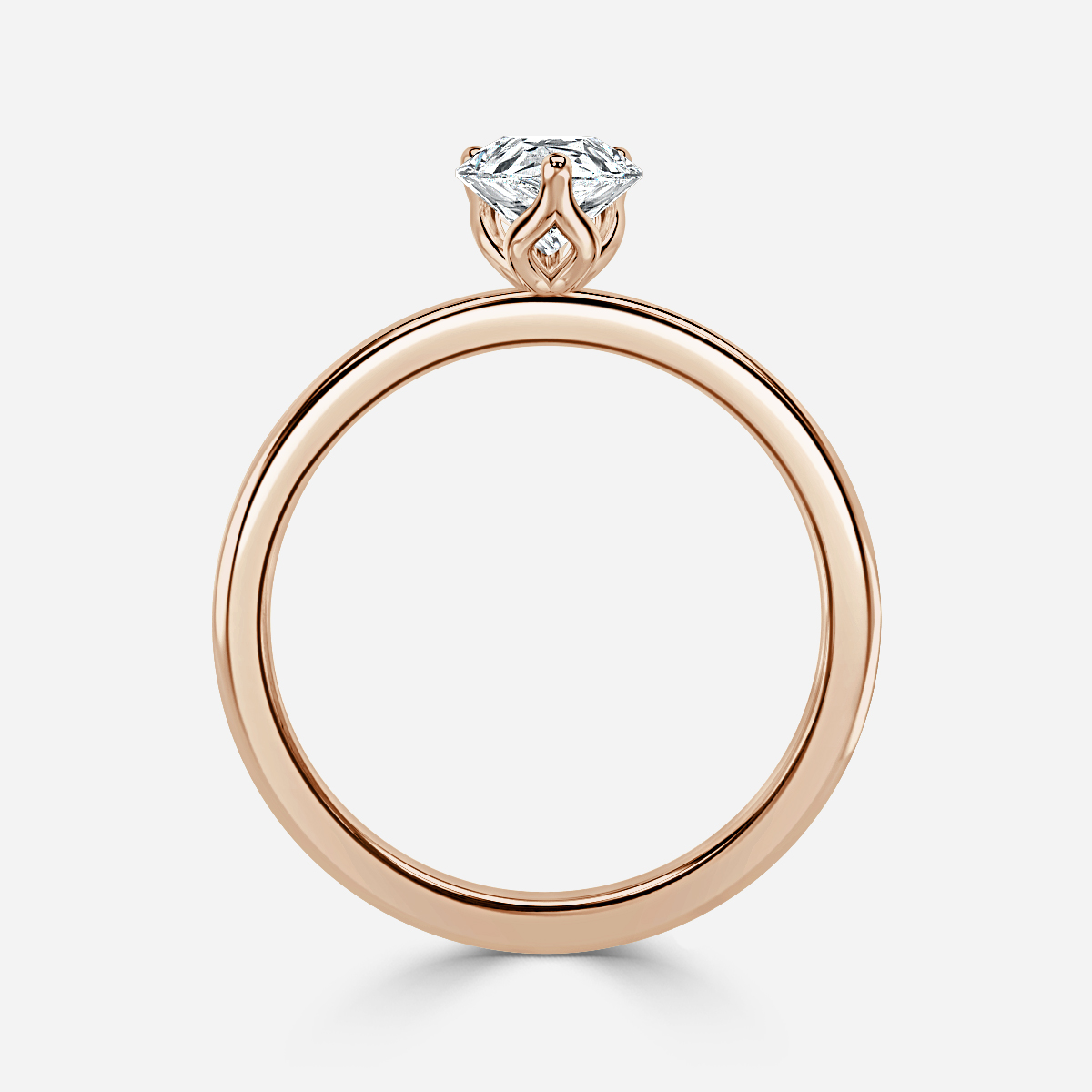 Delaila Rose Gold Engagement Ring