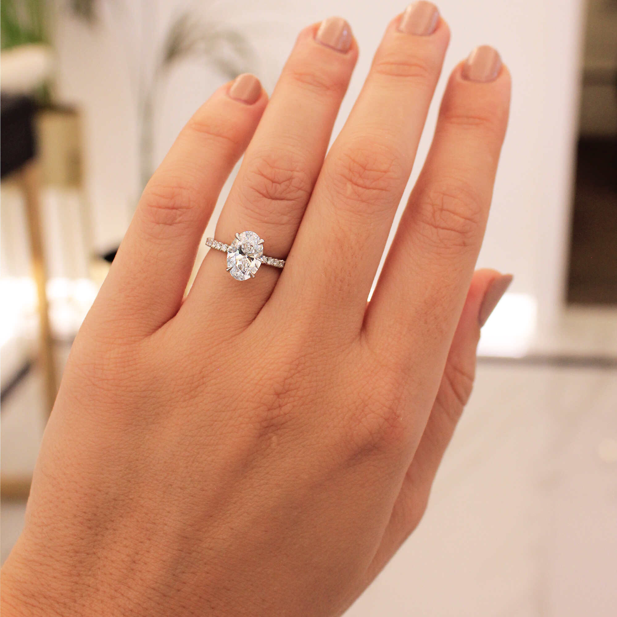 Sadie Platinum Engagement Ring