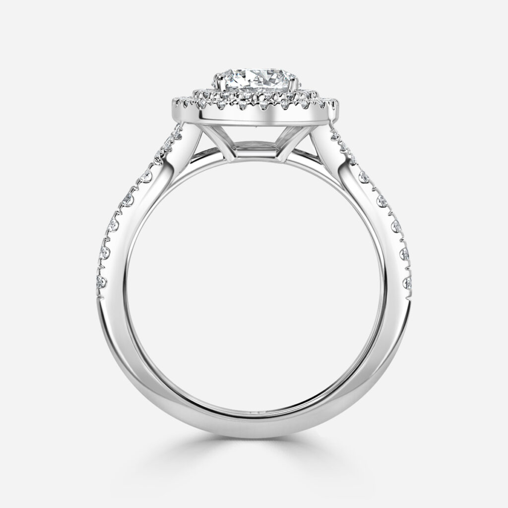 Nile Platinum Engagement Ring