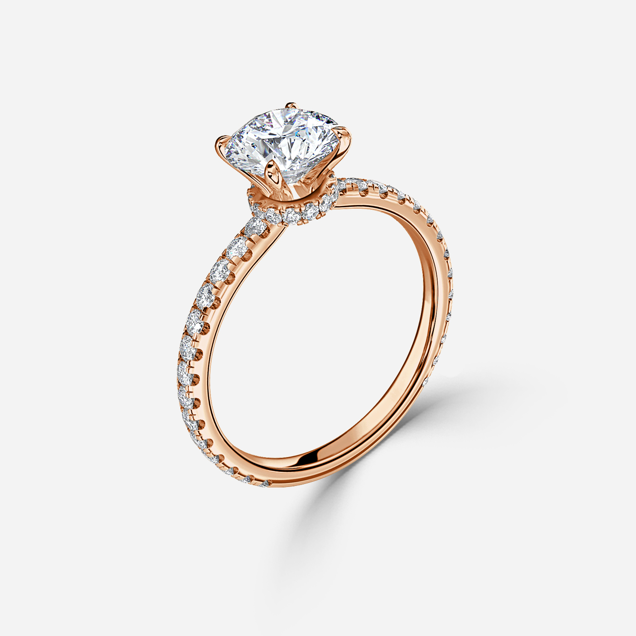 Eliana Rose Gold Engagement Ring