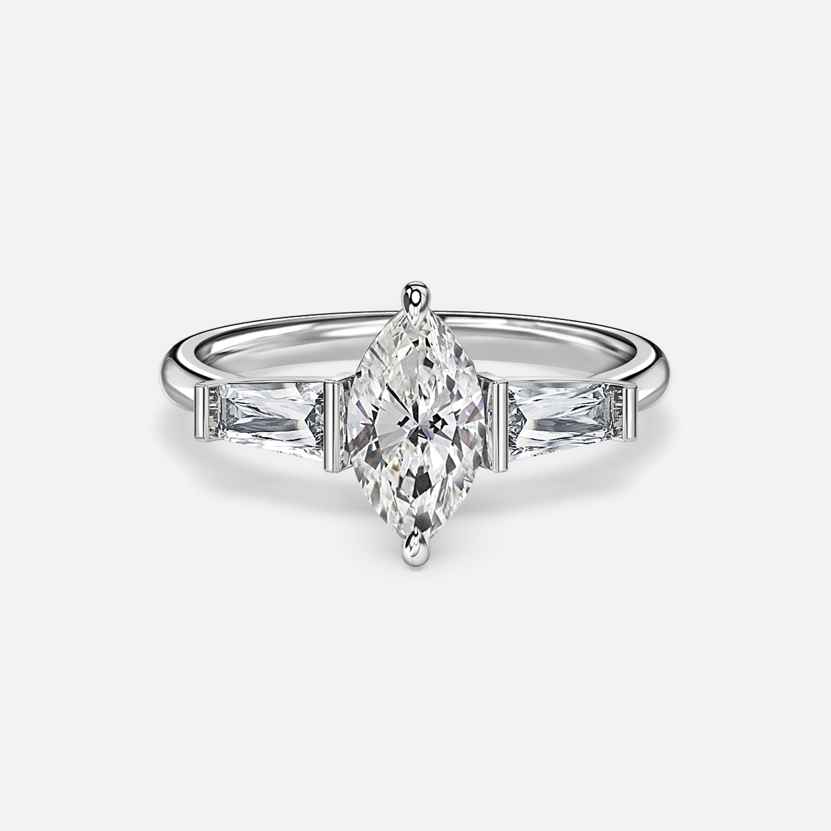 Jemima Platinum Engagement Ring