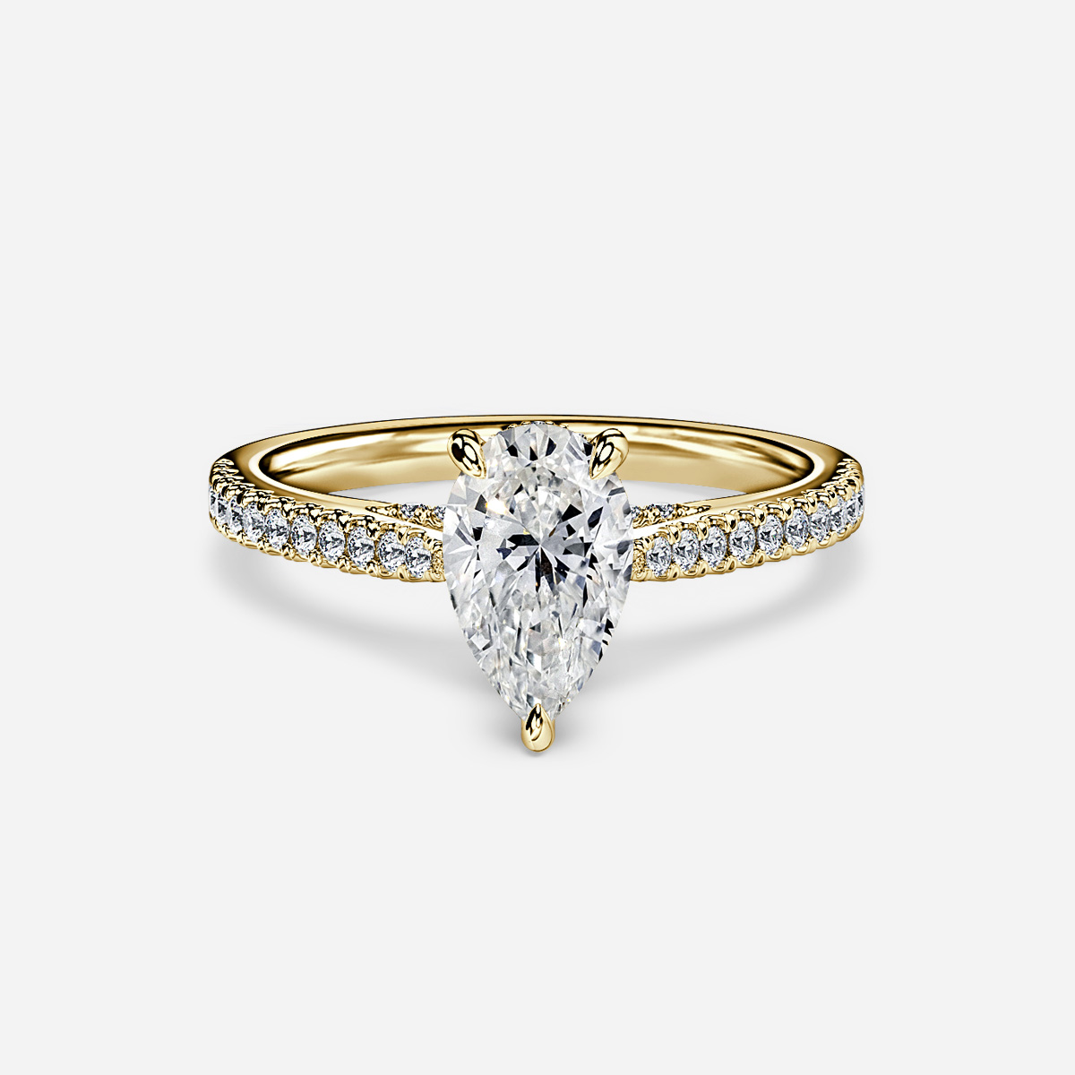 Katelyn Yellow Gold Engagement Ring