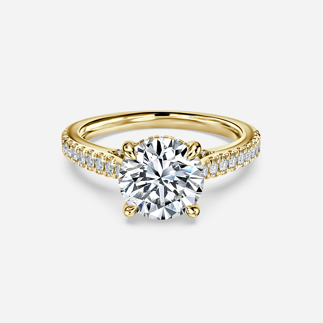 Katelyn Yellow Gold Engagement Ring