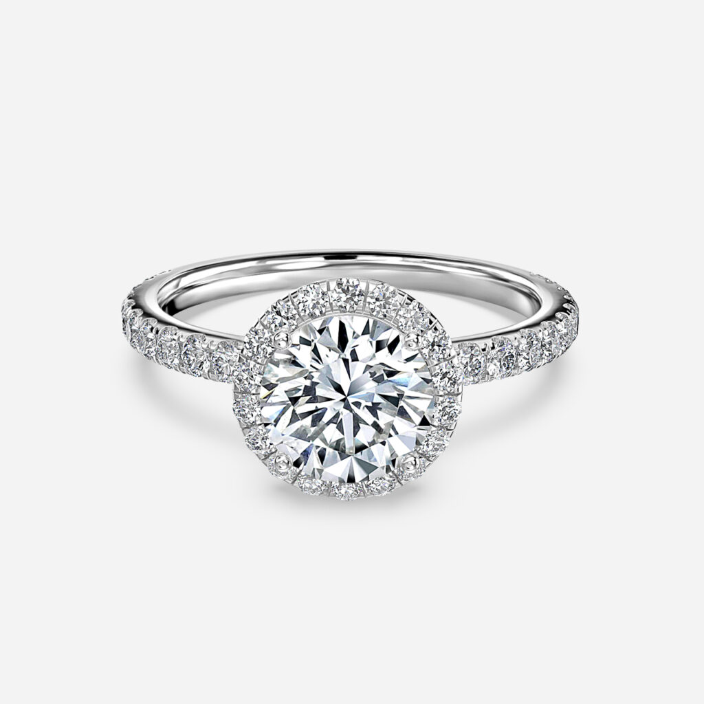 Ayla Platinum Engagement Ring