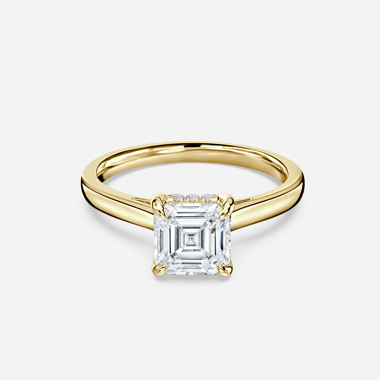 Geraldine Yellow Gold Engagement Ring