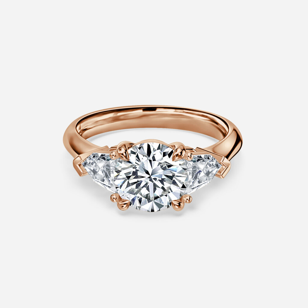 Winston Rose Gold Engagement Ring