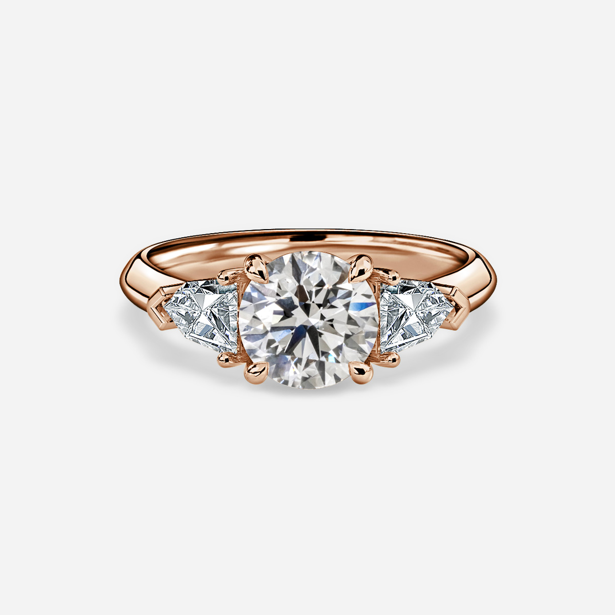 Harry winston rose gold ring discount