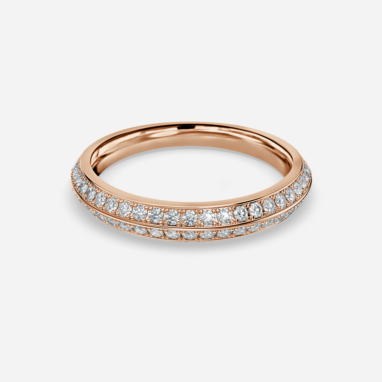 Florence Rose Gold Wedding Ring