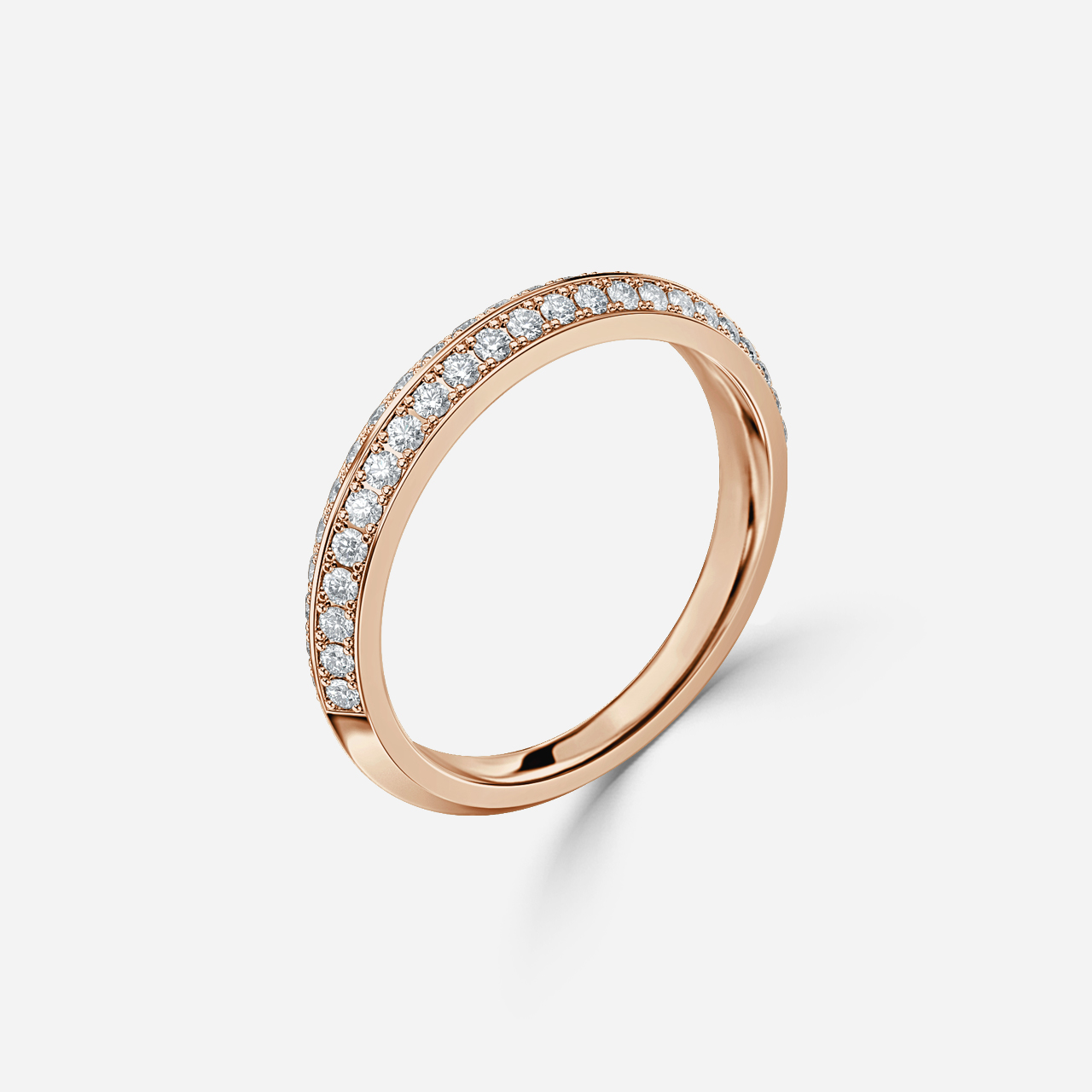 Florence Rose Gold Wedding Ring
