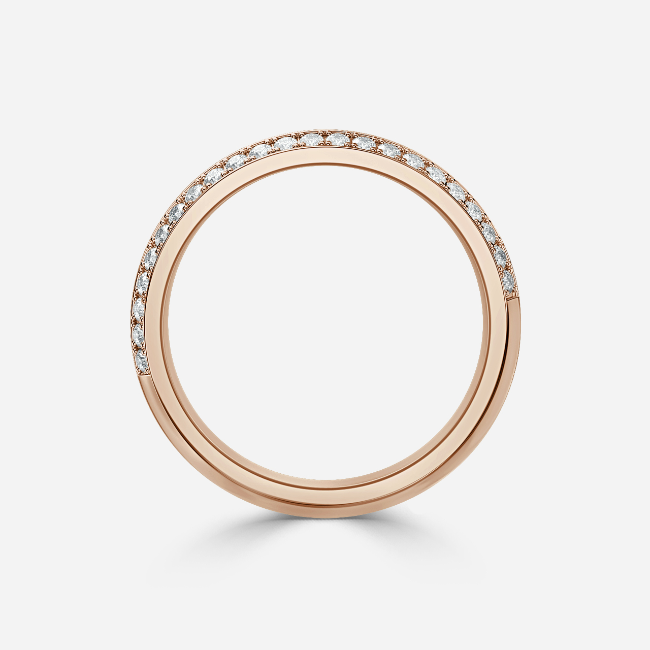 Florence Rose Gold Wedding Ring