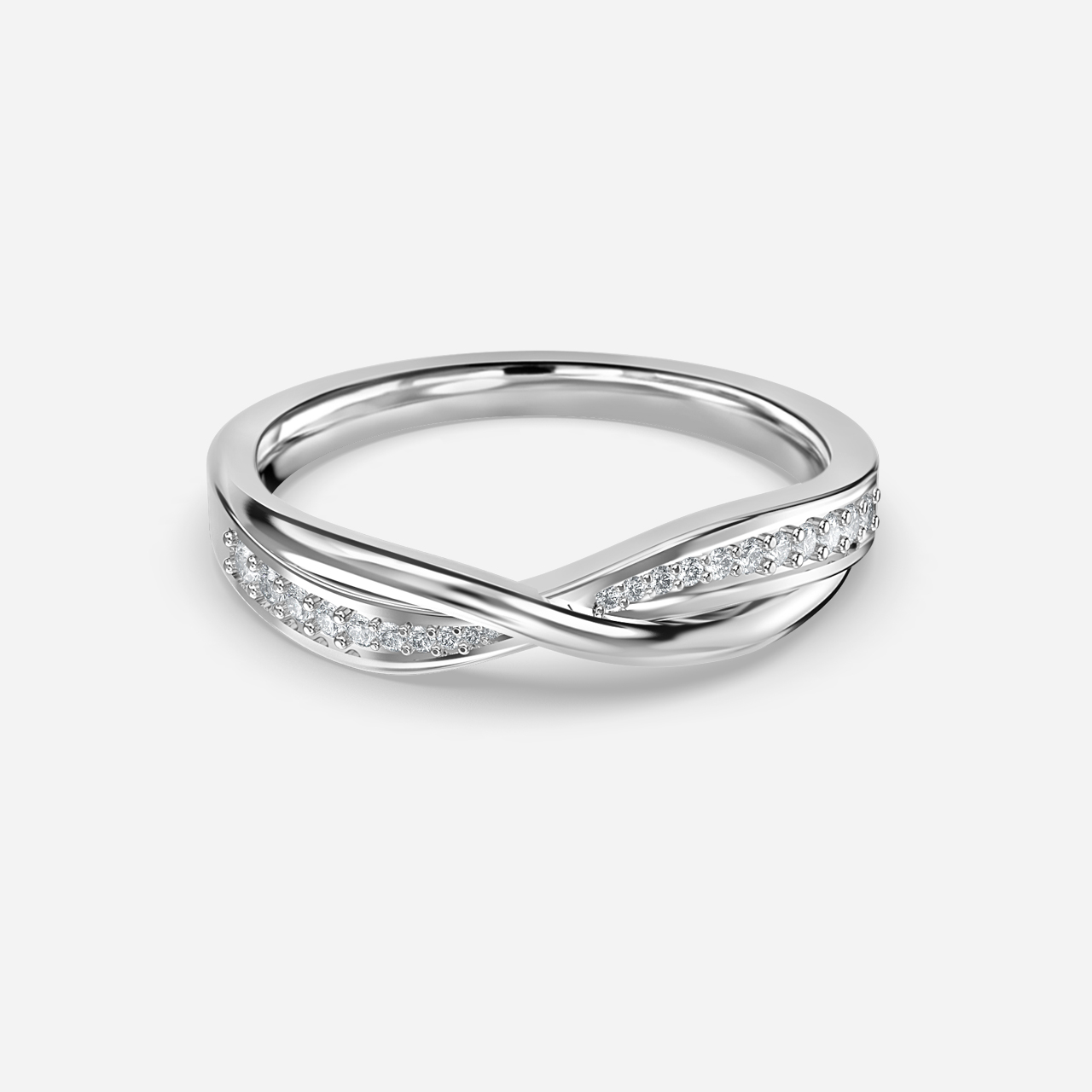 Kaveri Platinum Wedding ring