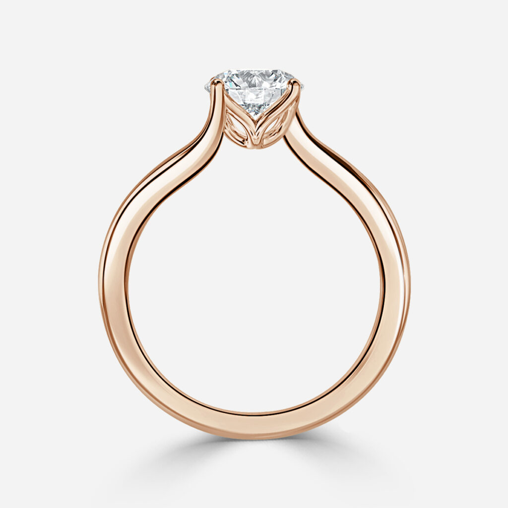 Ambrosia Rose Gold Engagement Ring