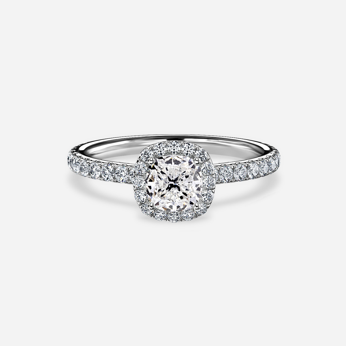 Sequar square Diamond V Ring-Candere by Kalyan Jewellers