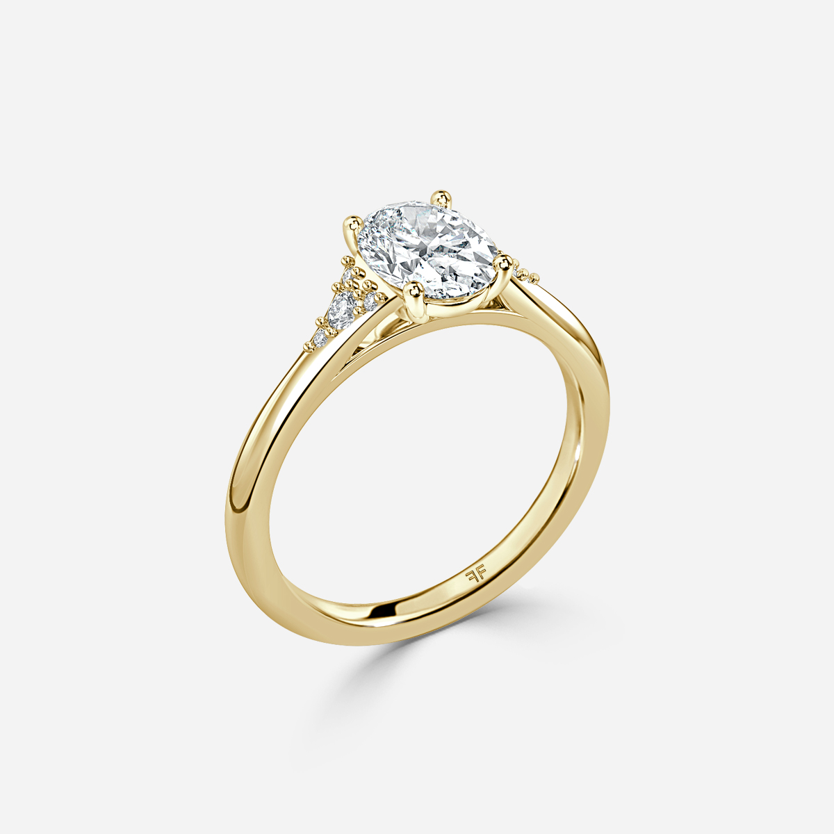 Francis Yellow Gold Engagement Ring