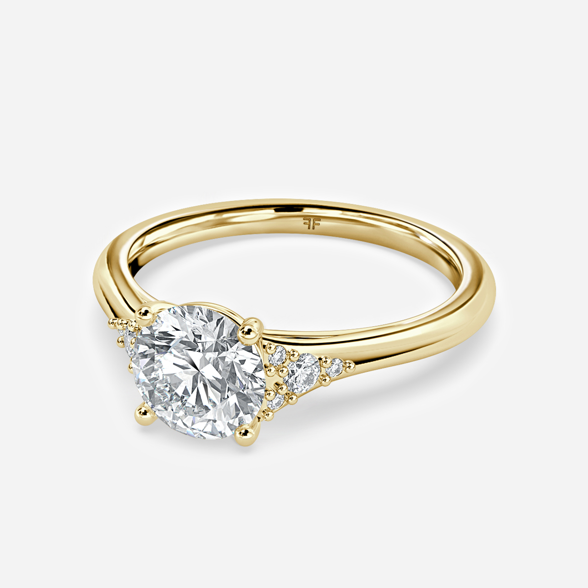 Francis Yellow Gold Engagement Ring