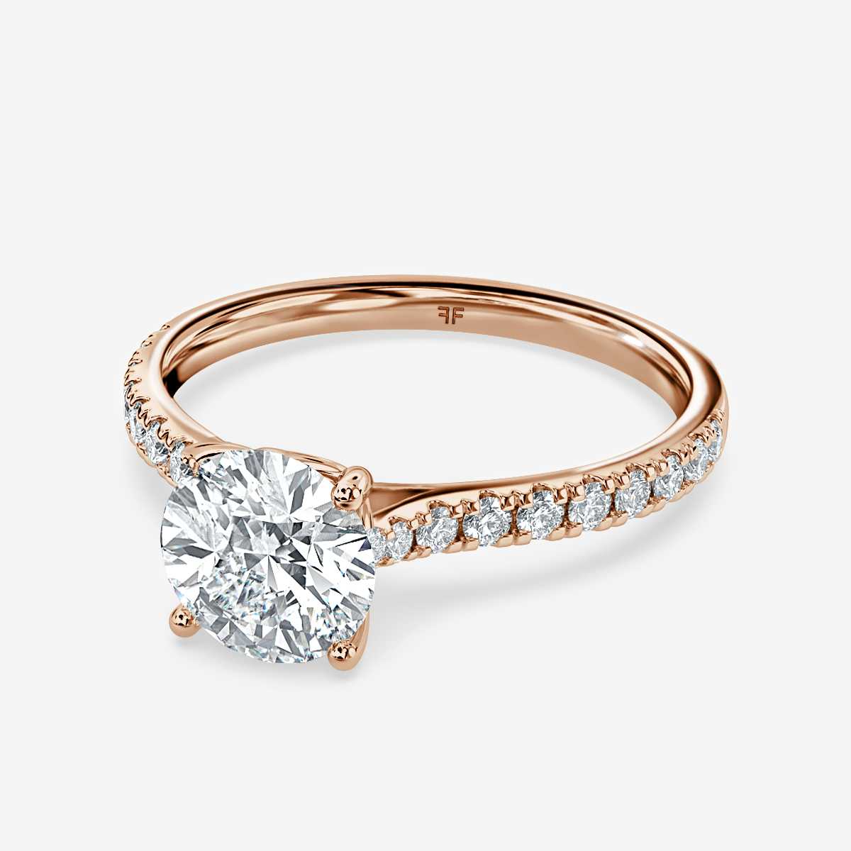 Selene Rose Gold Engagement Ring