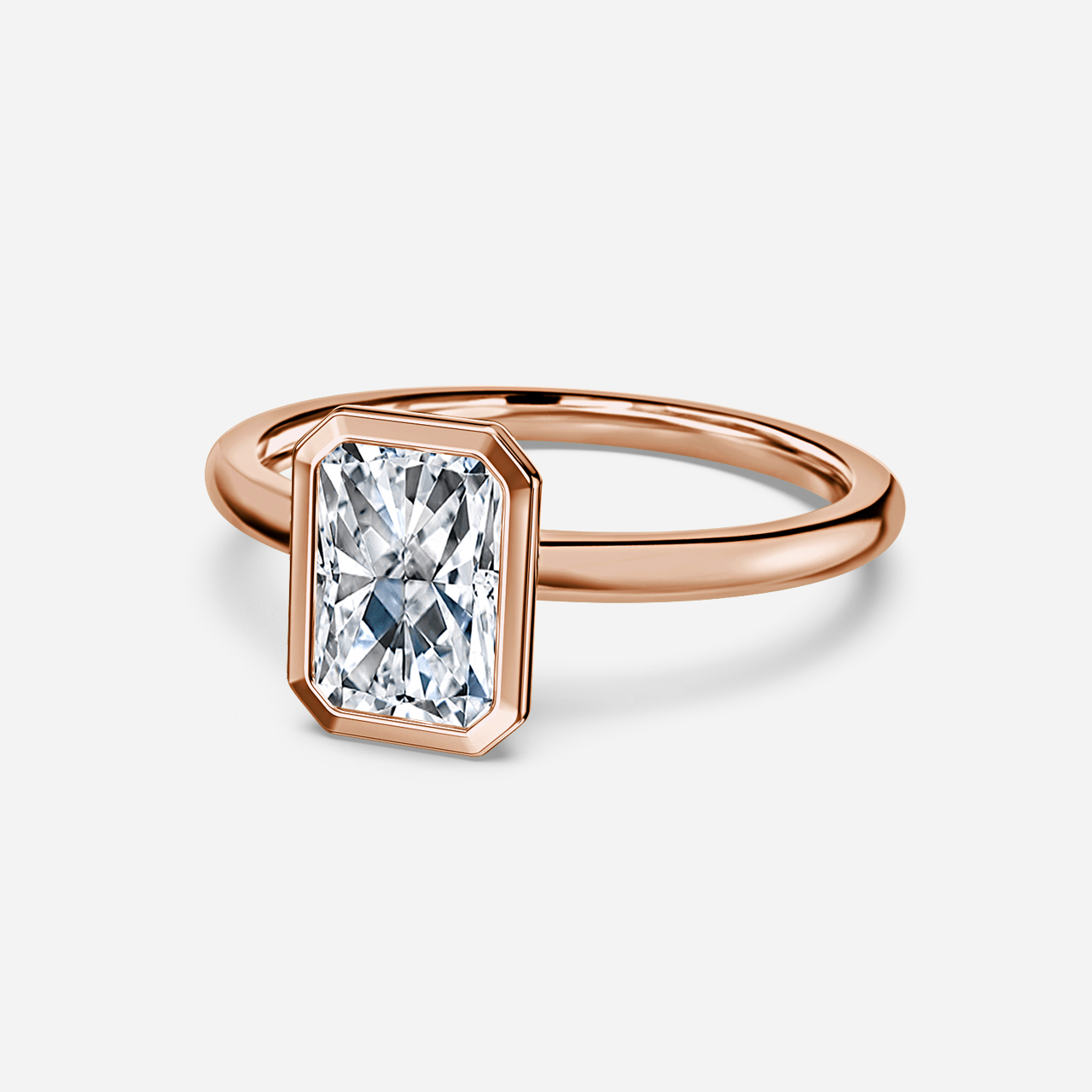 Chloe Rose Gold Engagement Ring