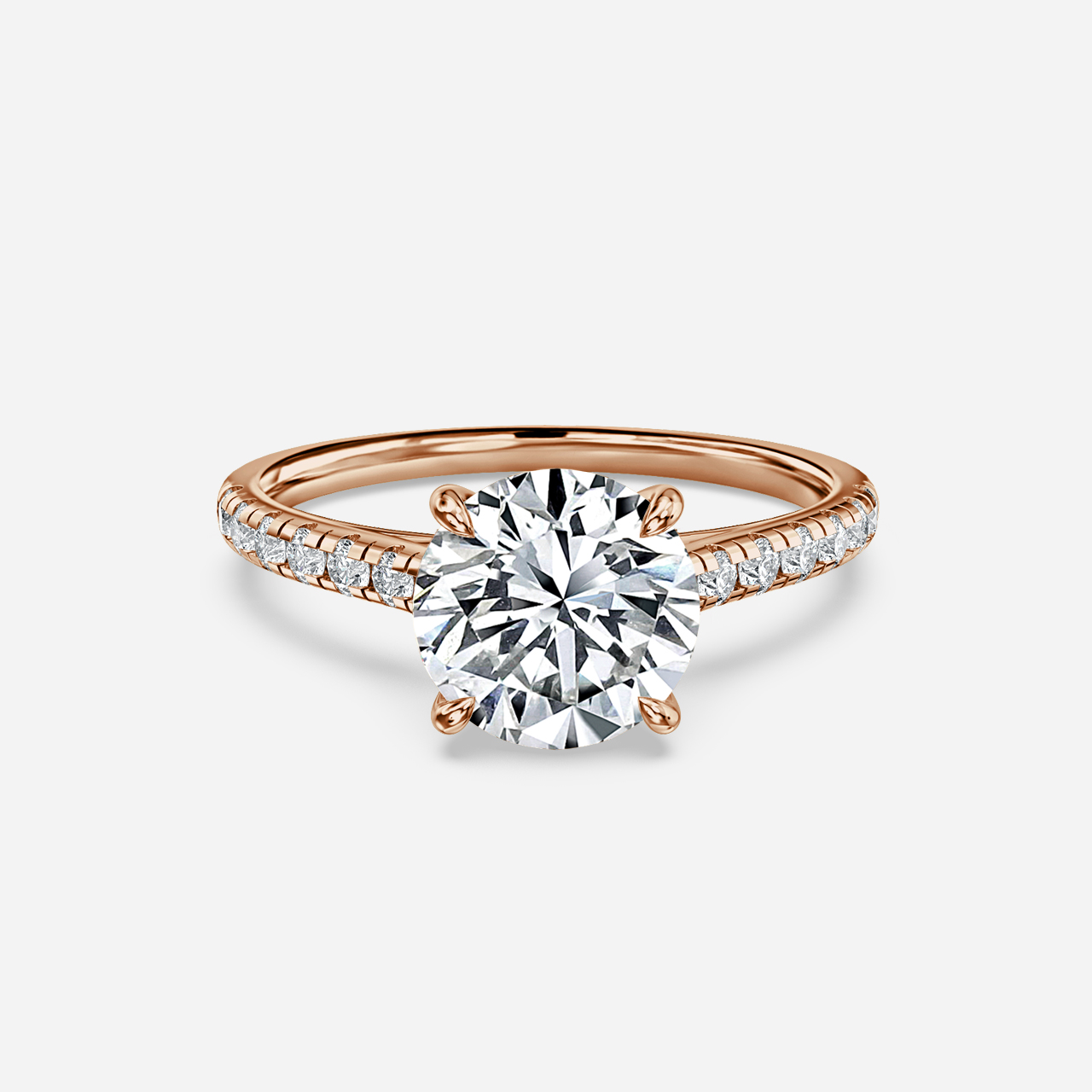 Josephine Rose Gold Engagement Ring