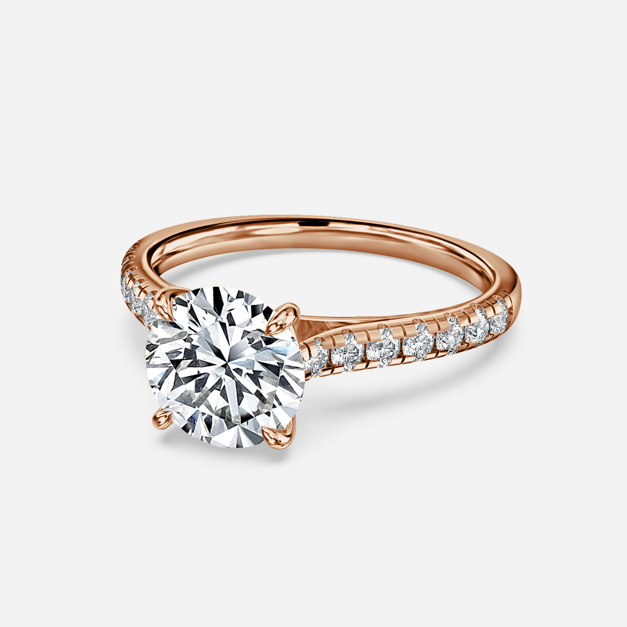 Josephine Rose Gold Engagement Ring