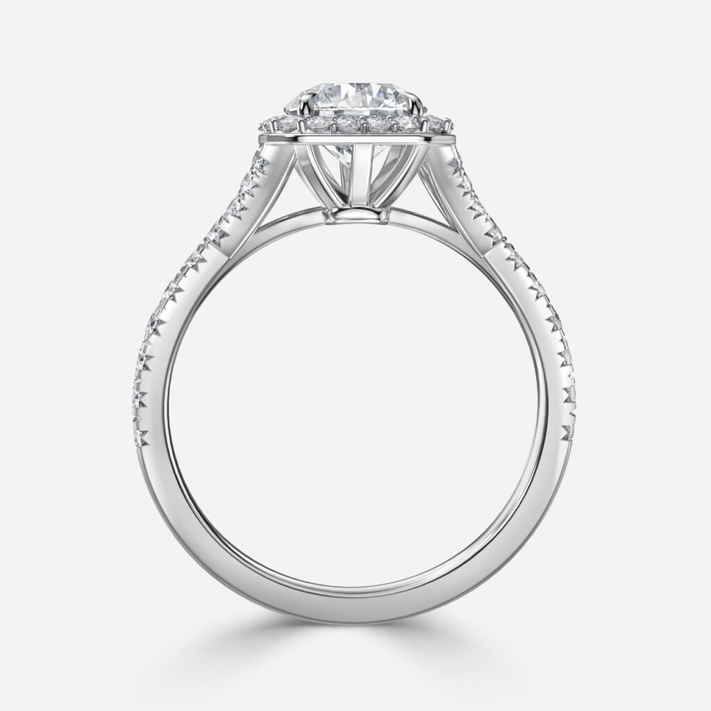 Arya White Gold Engagement Ring