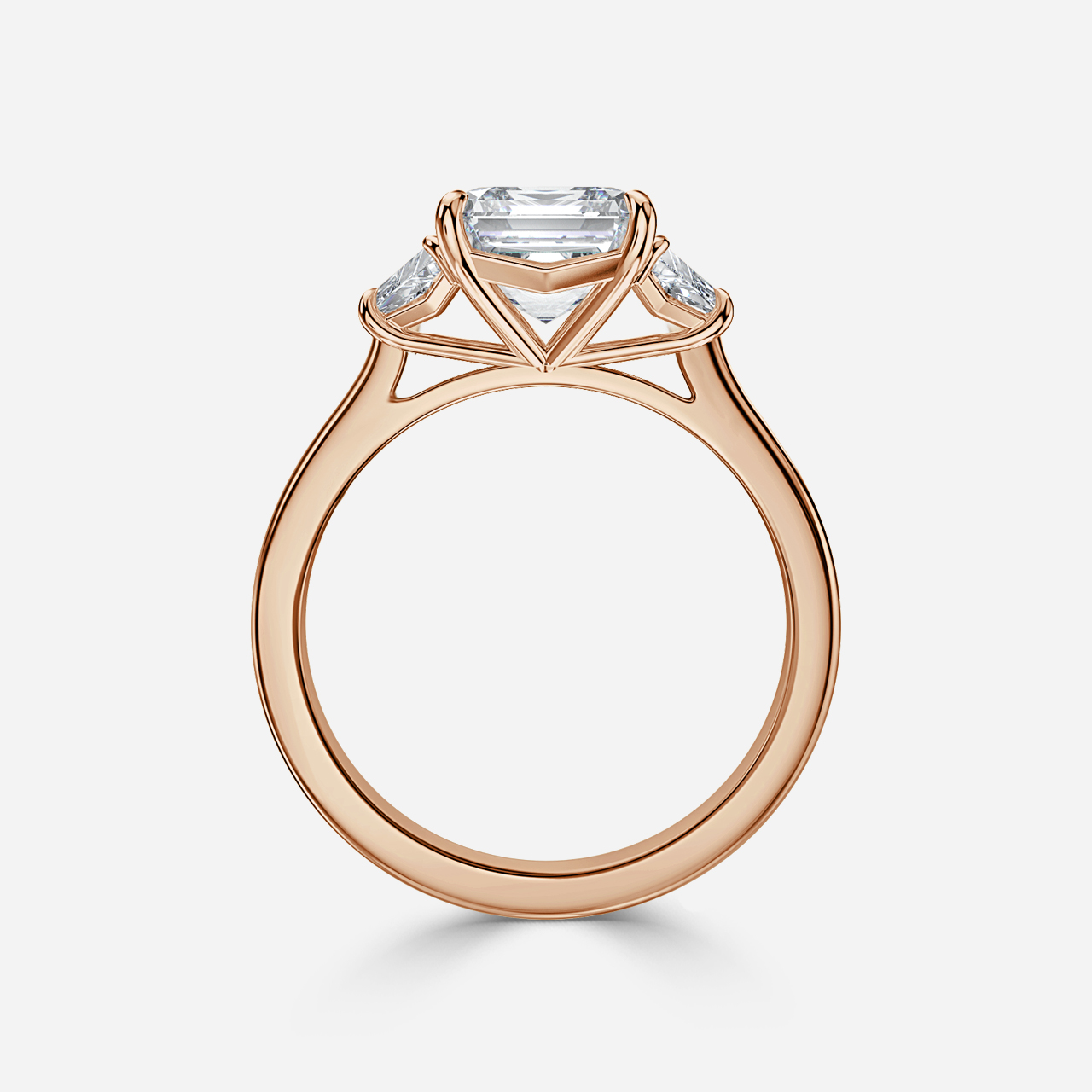 Treya Rose Gold Engagement Ring