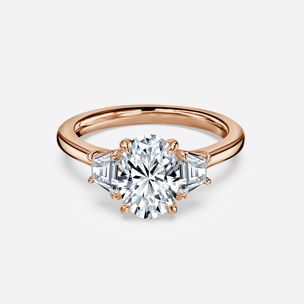 Treya Rose Gold Engagement Ring