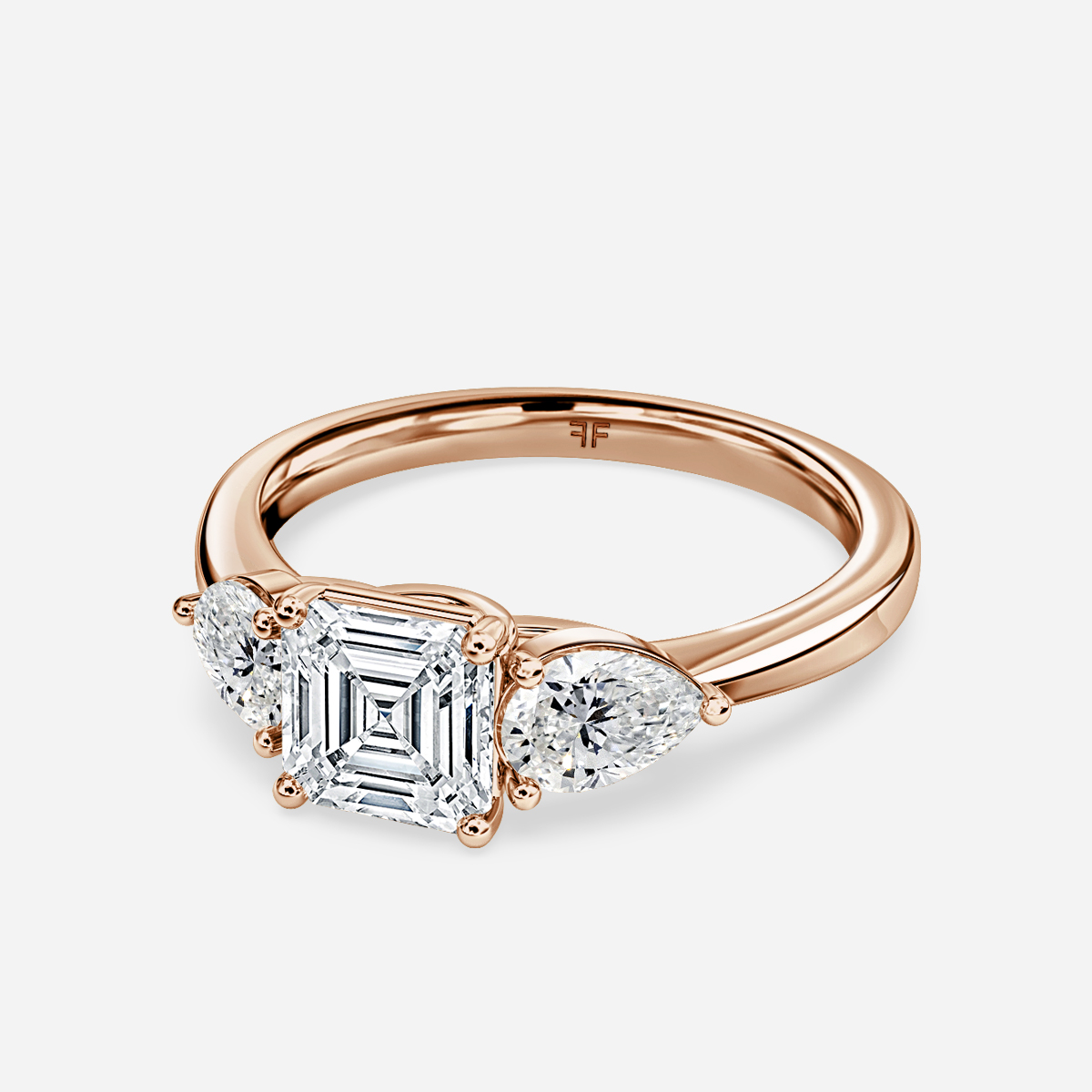 Vivian Rose Gold Engagement Ring