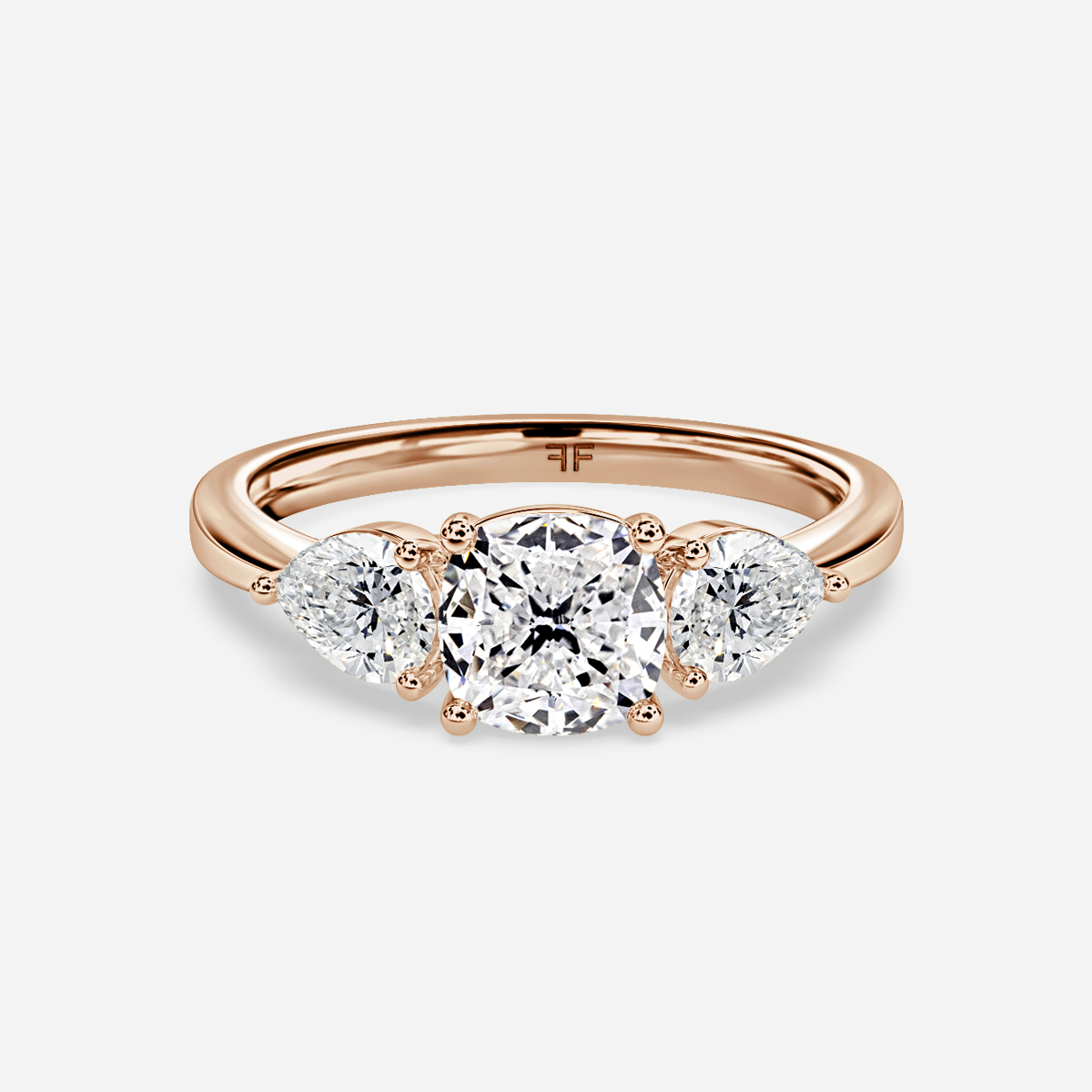 Vivian Rose Gold Engagement Ring