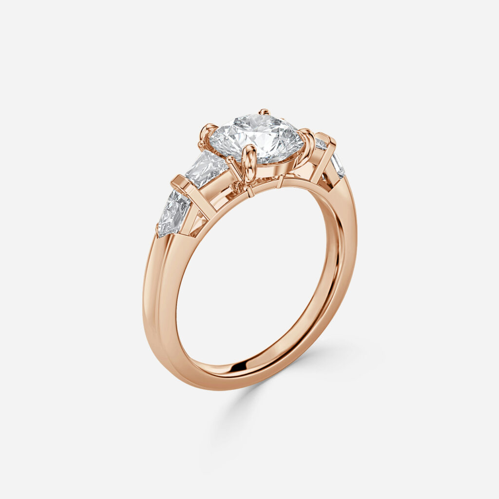 Lillian Rose Gold Engagement Ring