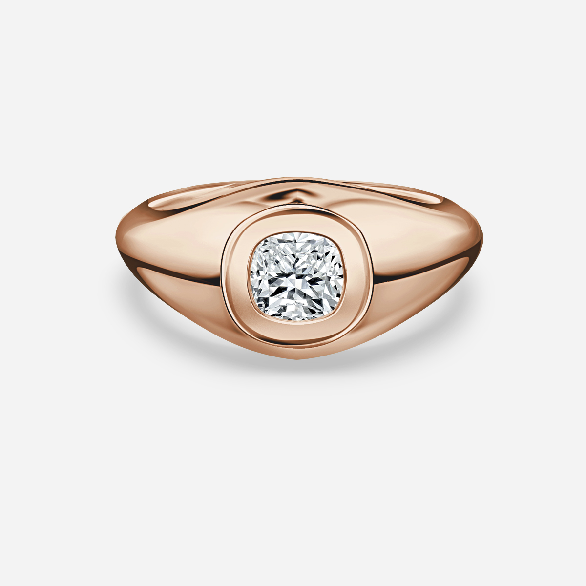 Kairos Rose Gold Engagement Ring