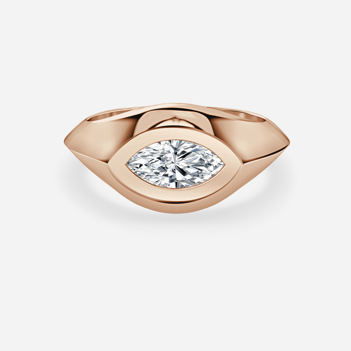Kairos Rose Gold Engagement Ring