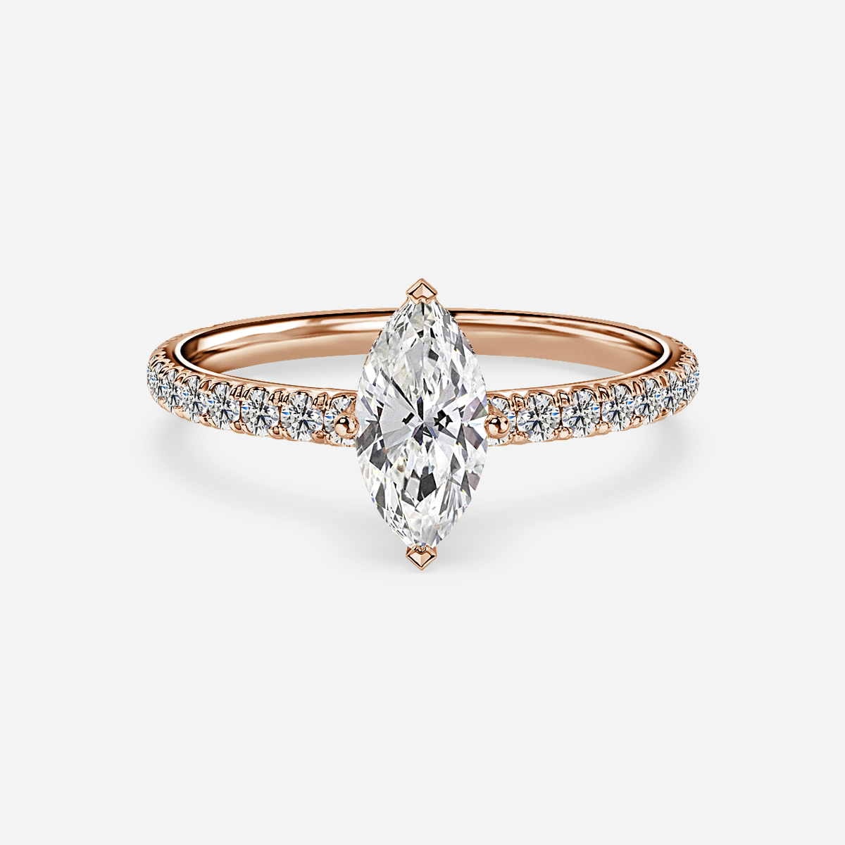 Sadie Rose Gold Engagement Ring