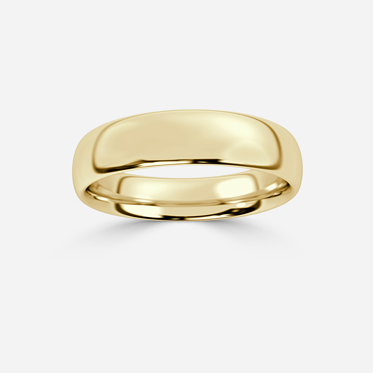 Court Wedding Ring In Yellow Gold