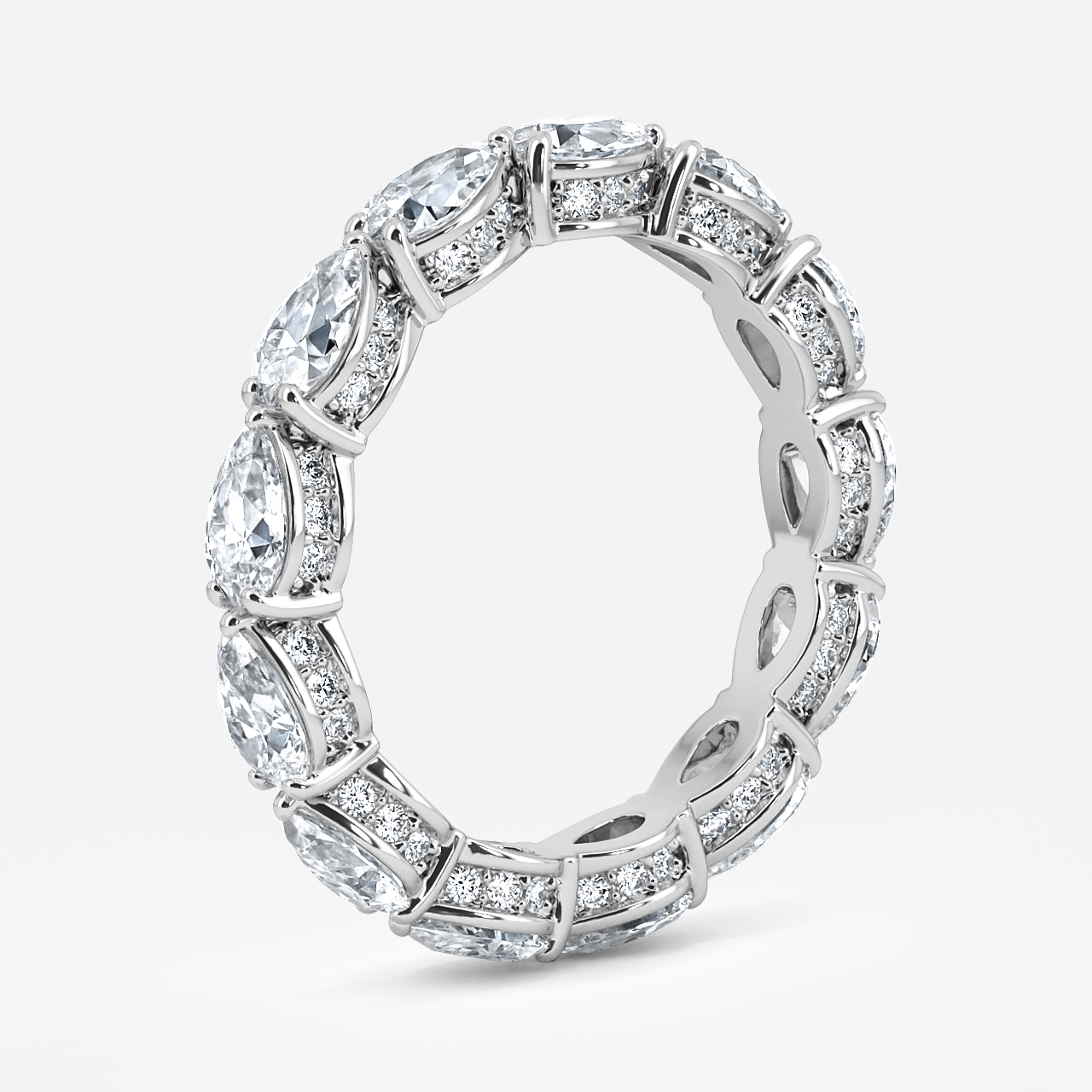 Jessie White Gold Wedding Ring 2.46ct