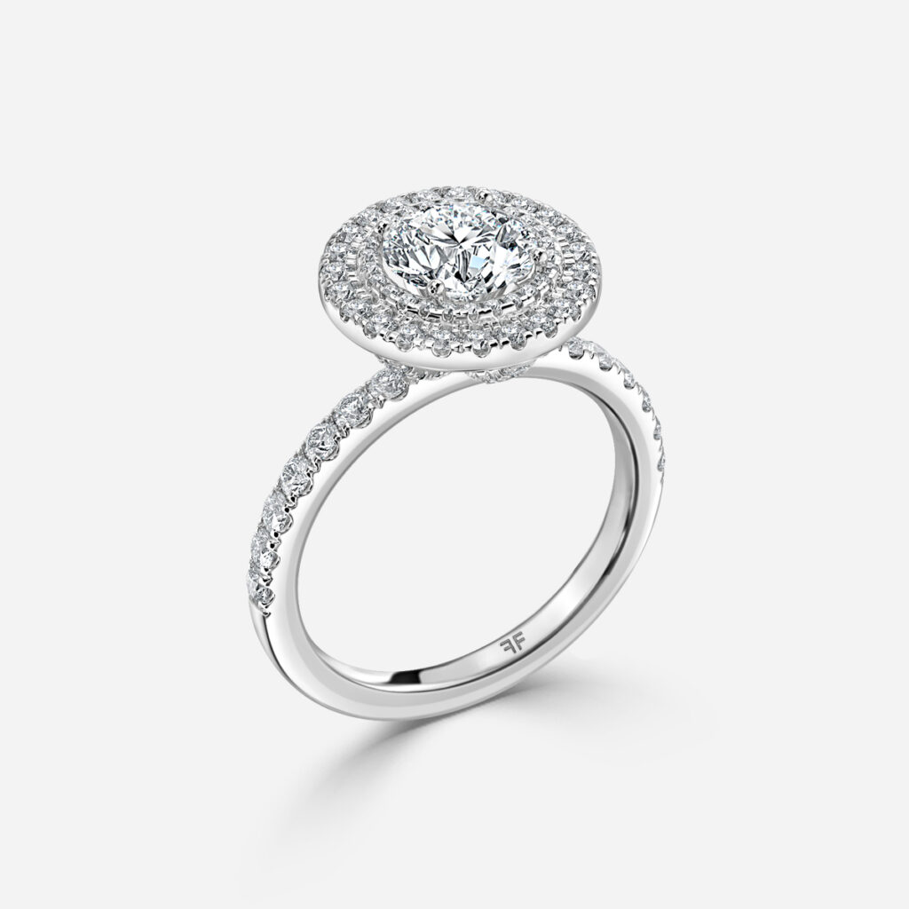 Marigold Platinum Engagement Ring