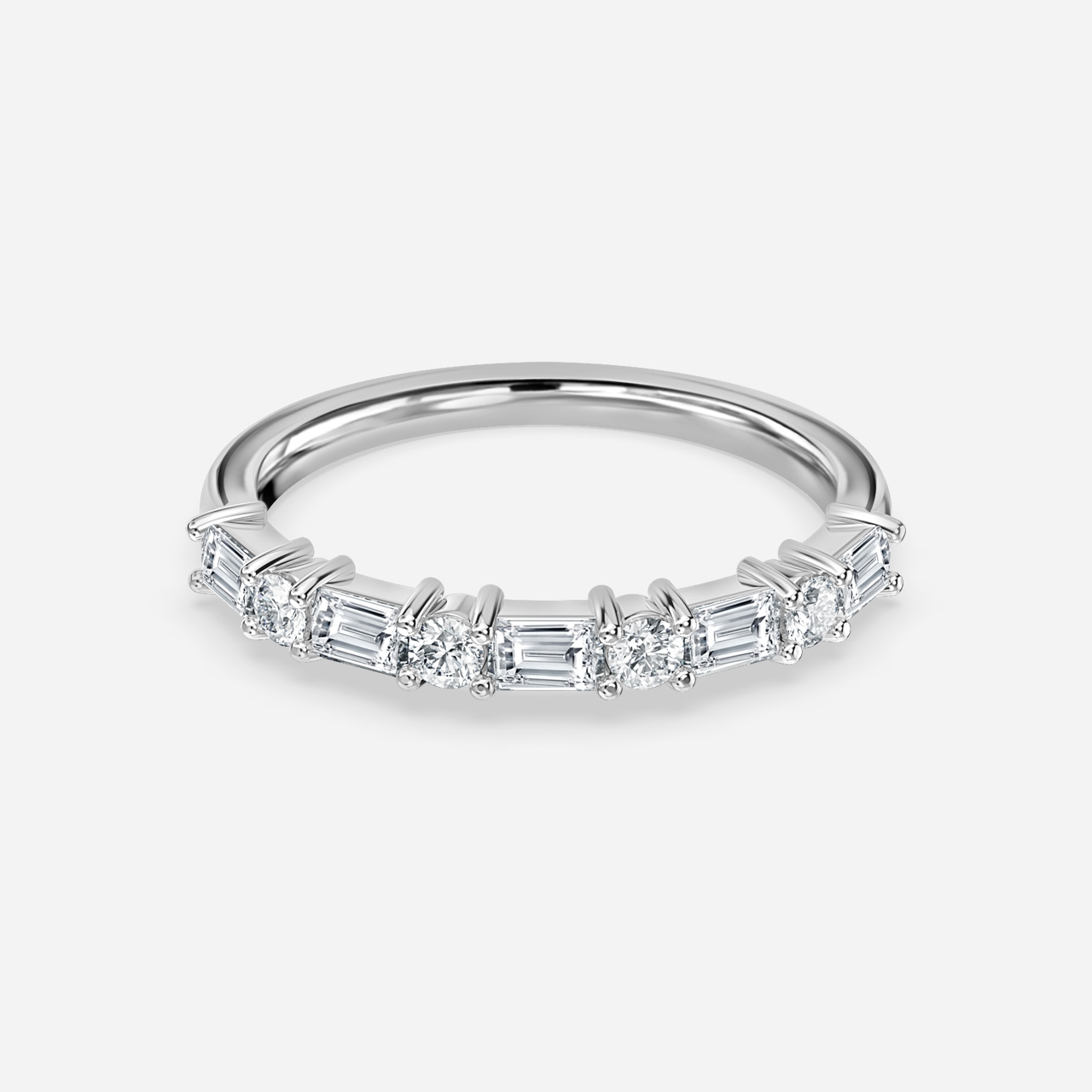 Remi Platinum Wedding Ring Flawless Fine Jewellery London