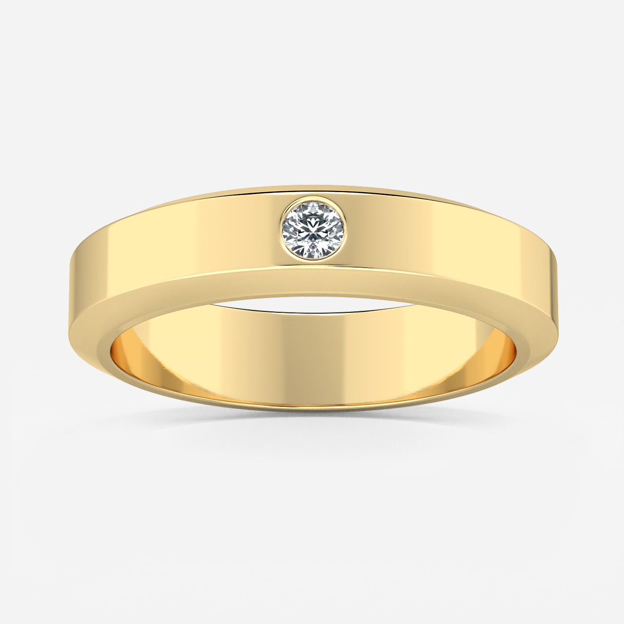 Cypress Round In Yellow Gold - Flawless Fine Jewellery - London