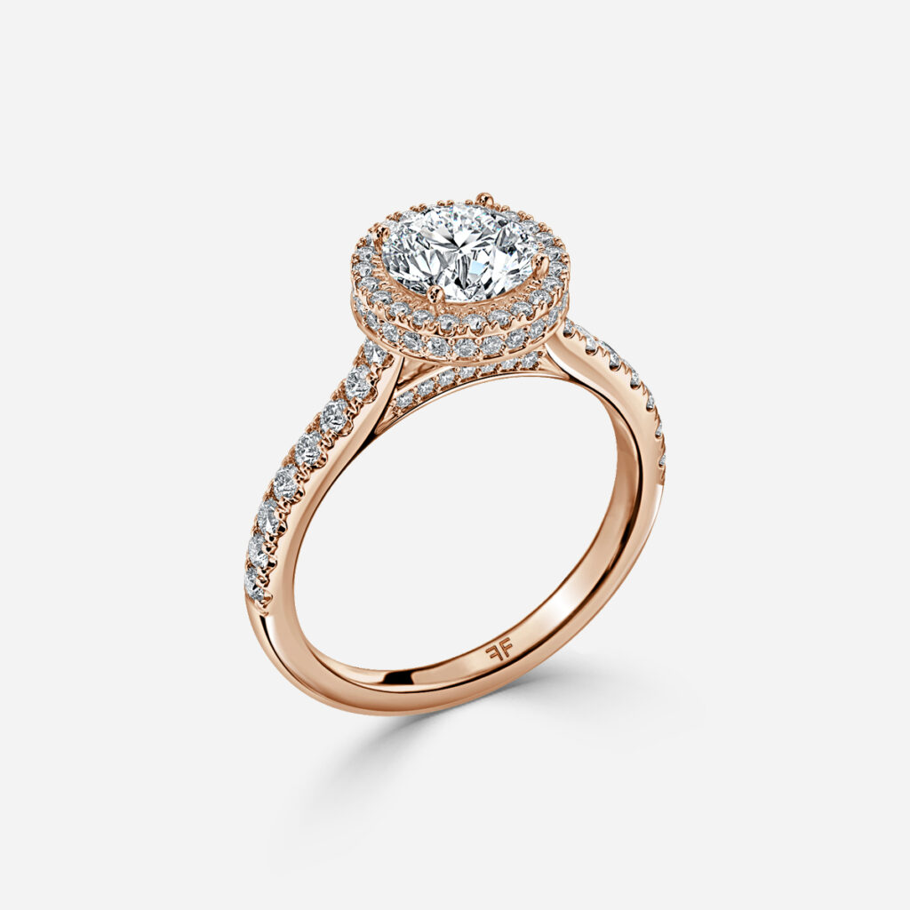 Solara Rose Gold Engagement Ring