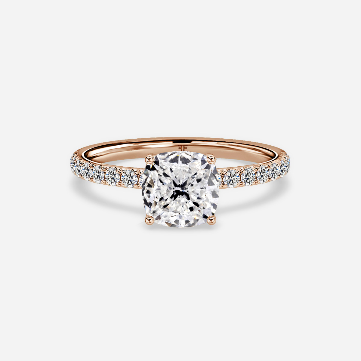 Anika Rose Gold Engagement Ring