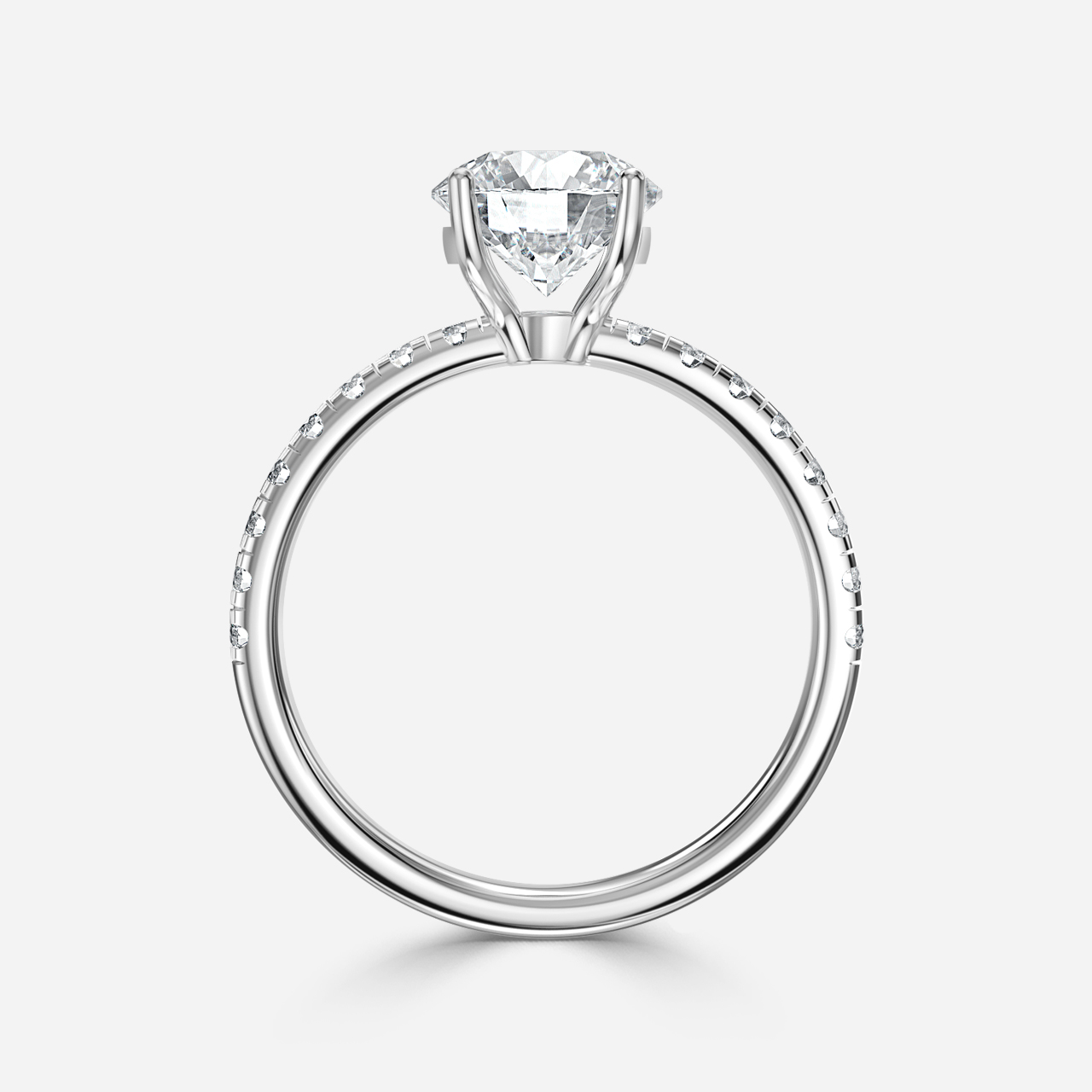 Anika White Gold Engagement Ring