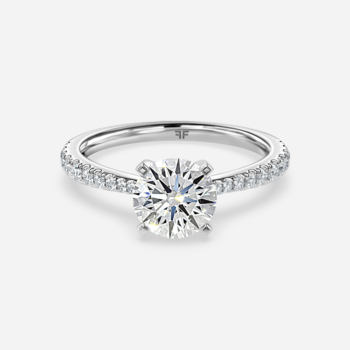 Firefly Platinum Engagement Ring