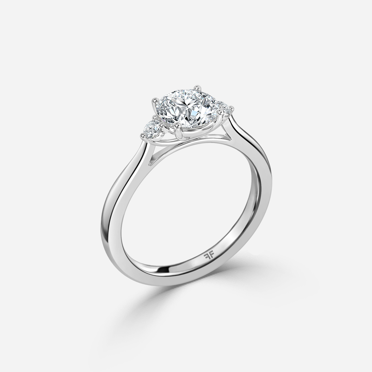 Clare White Gold Engagement Ring