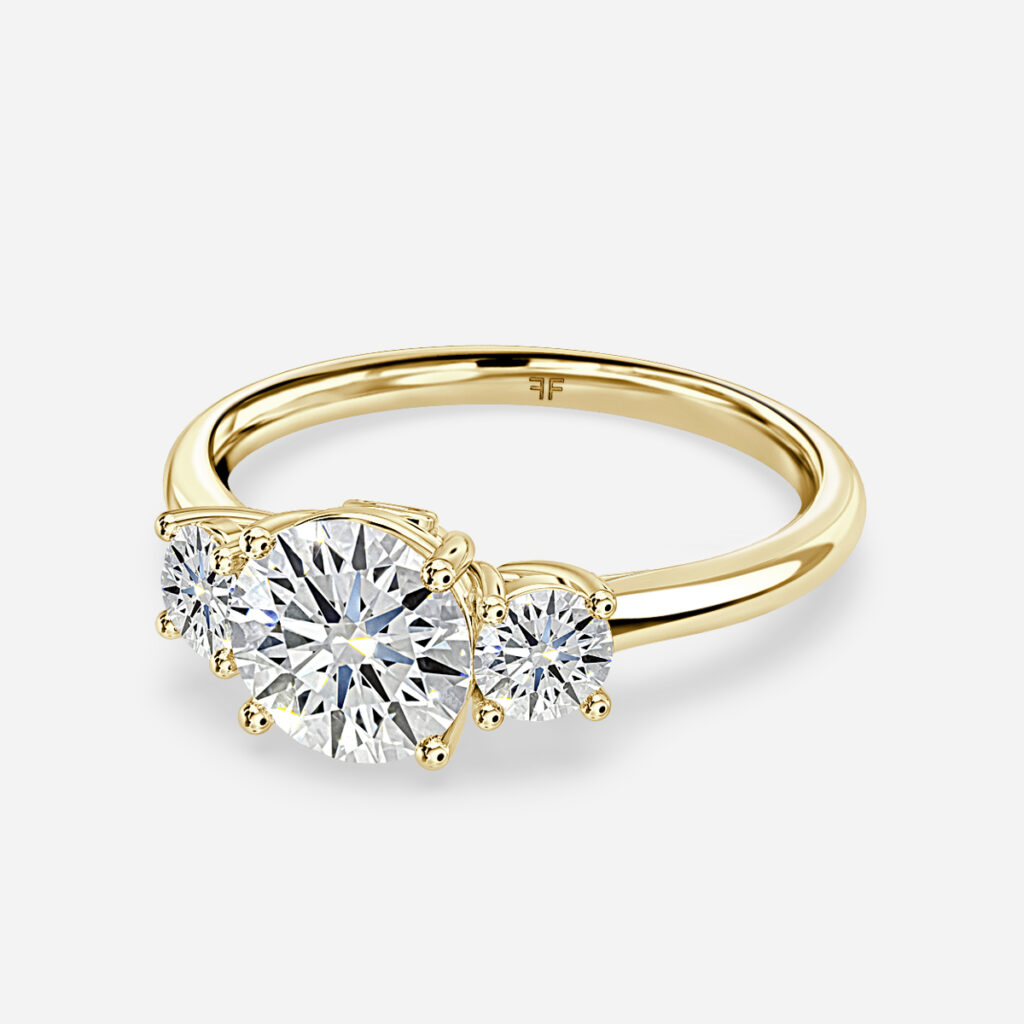 Avalon Yellow Gold Engagement Ring